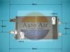 AUTO AIR GLOUCESTER 16-1383 Condenser, air conditioning